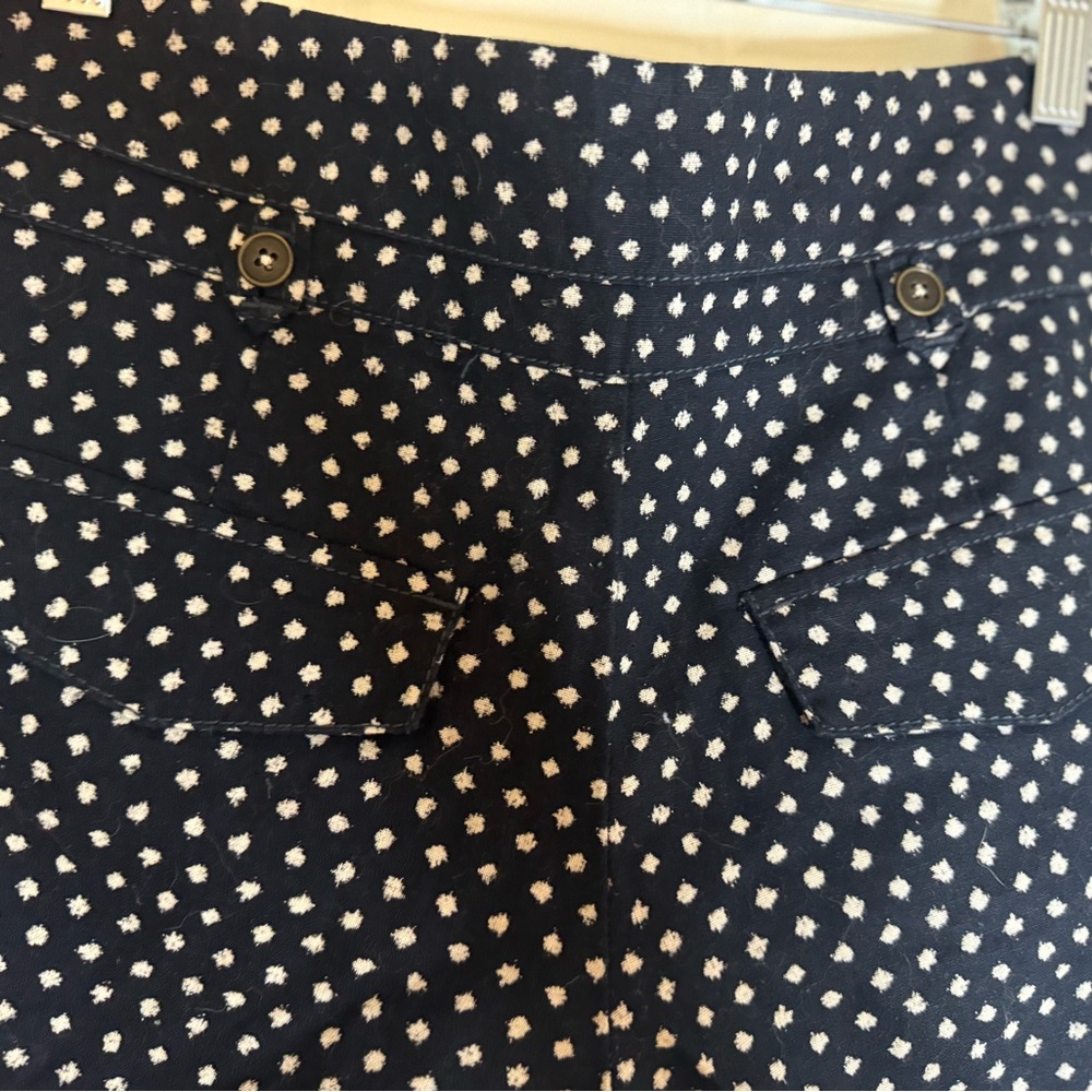 Anthropologie Daughters of the Liberation Black Linen‎ Blend Shorts Size 4 - Picture 7 of 10
